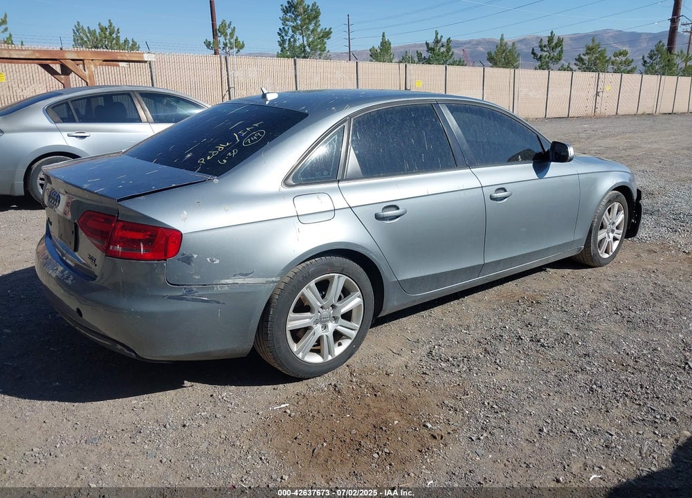 2010 AUDI A4 VIN: WAUBFAFL8AN019072