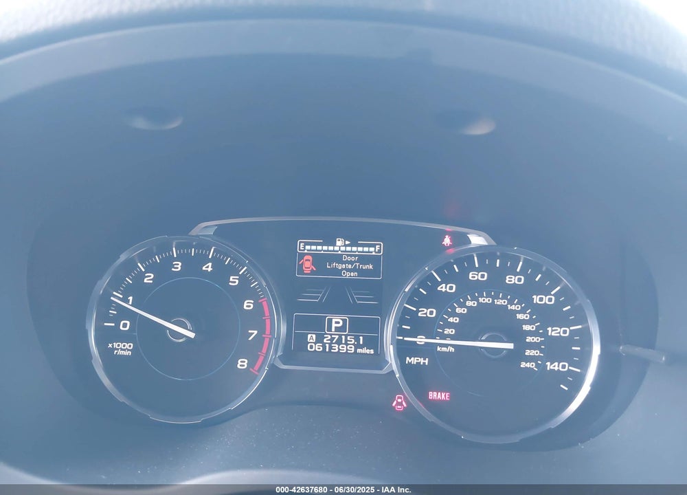 2017 SUBARU FORESTER VIN: JF2SJAGC2HH573928