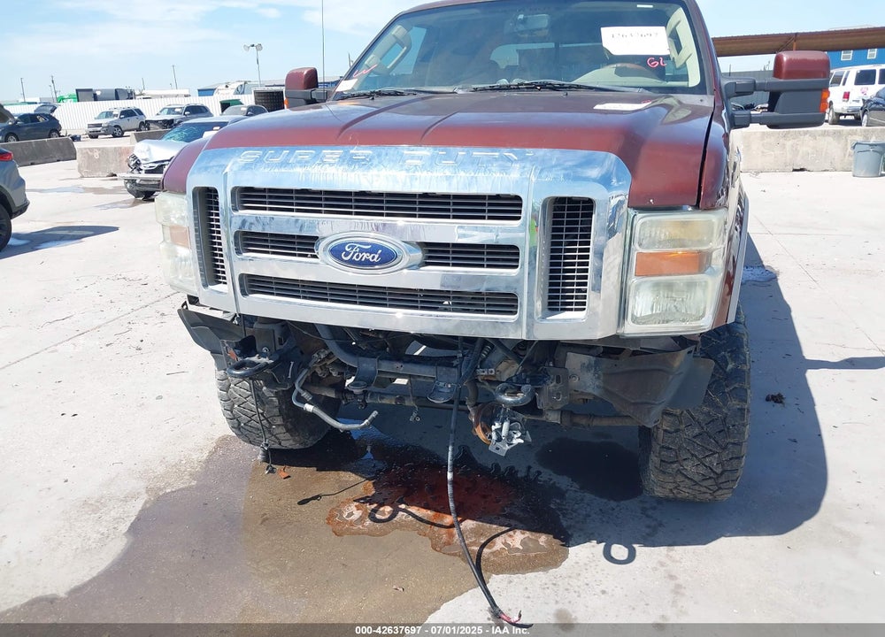 2008 FORD F-250 VIN: 1FTSW21R18EC39510