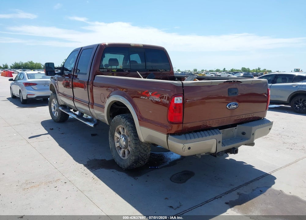 2008 FORD F-250 VIN: 1FTSW21R18EC39510