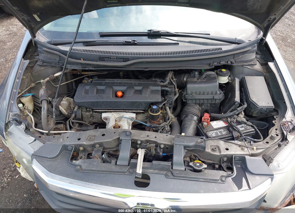 2012 HONDA CIVIC VIN: 19XFB2F56CE326626