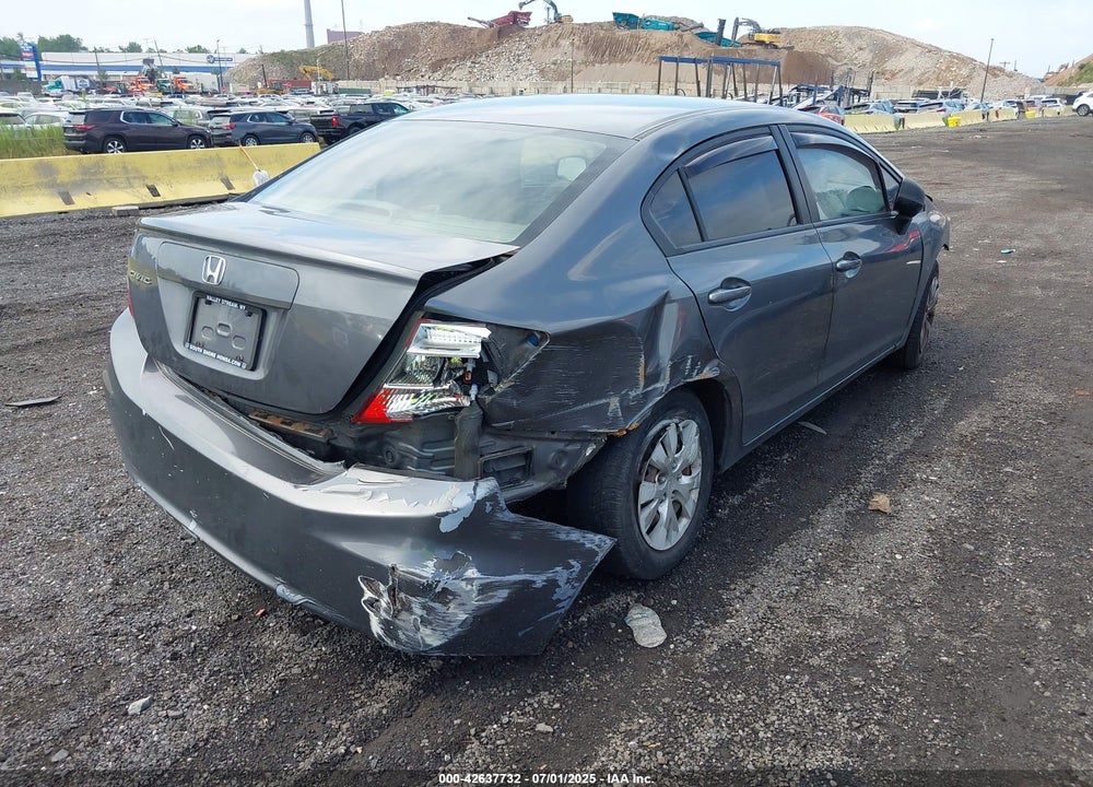 2012 HONDA CIVIC VIN: 19XFB2F56CE326626