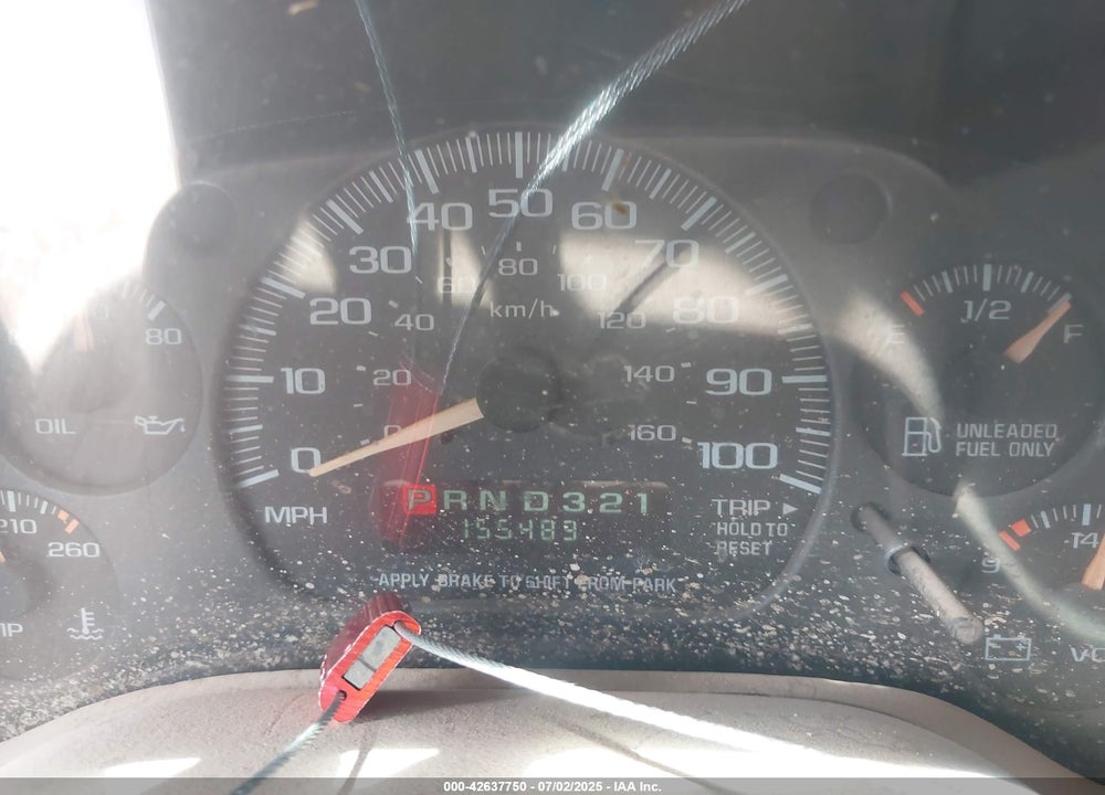 2002 GMC SAFARI SLE VIN: 1GKEL19X22B503799