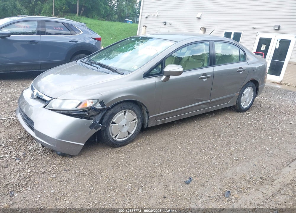 2007 HONDA CIVIC HYBRID VIN: JHMFA36267S006349