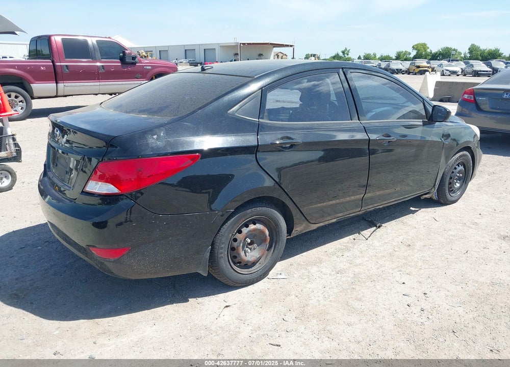 2016 HYUNDAI ACCENT VIN: KMHCT4AEXGU102782