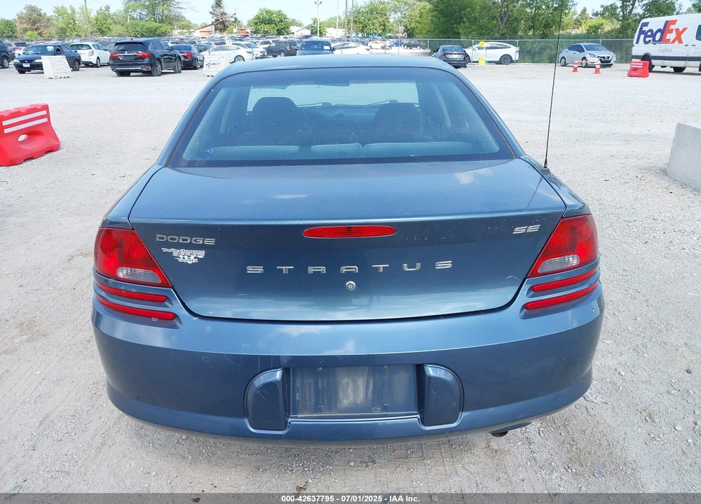 2002 DODGE STRATUS SE PLUS VIN: 1B3EL46X52N109893