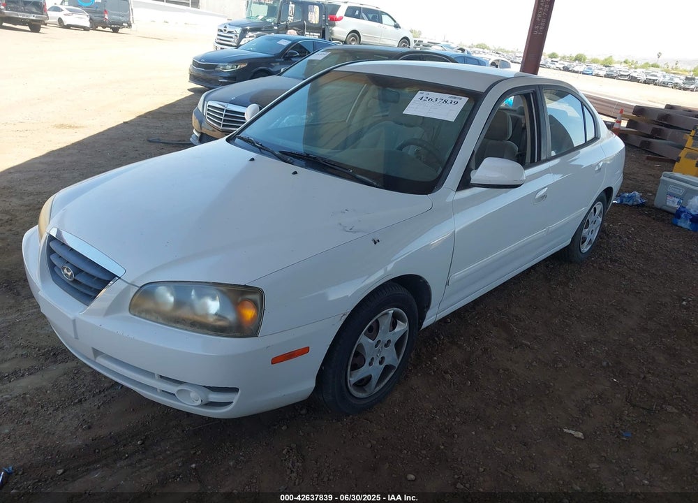 2005 HYUNDAI ELANTRA GLS/GT VIN: KMHDN46D55U153229