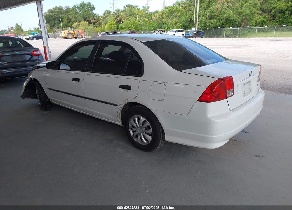 2004 HONDA CIVIC VP VIN: 1HGES16324L007061
