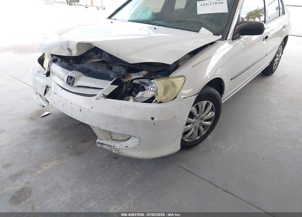 2004 HONDA CIVIC VP VIN: 1HGES16324L007061