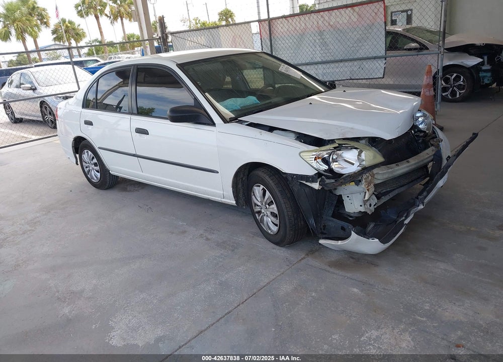 2004 HONDA CIVIC VP VIN: 1HGES16324L007061
