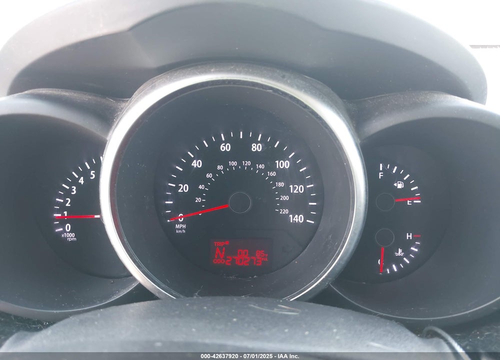 2012 KIA SOUL VIN: KNDJT2A69C7360955