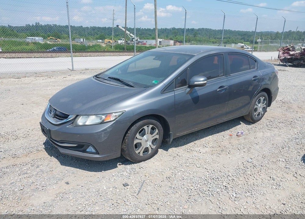 2013 HONDA CIVIC HYBRID VIN: 19XFB4F20DE001344