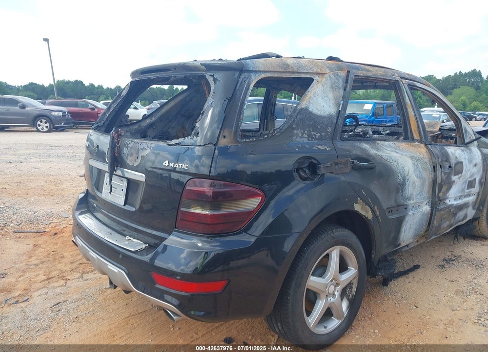 2011 MERCEDES-BENZ ML 550 VIN: 4JGBB7CB5BA651447