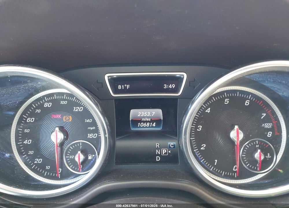 2017 MERCEDES-BENZ GLE CLASS VIN: 4JGDA5JB1HA957881