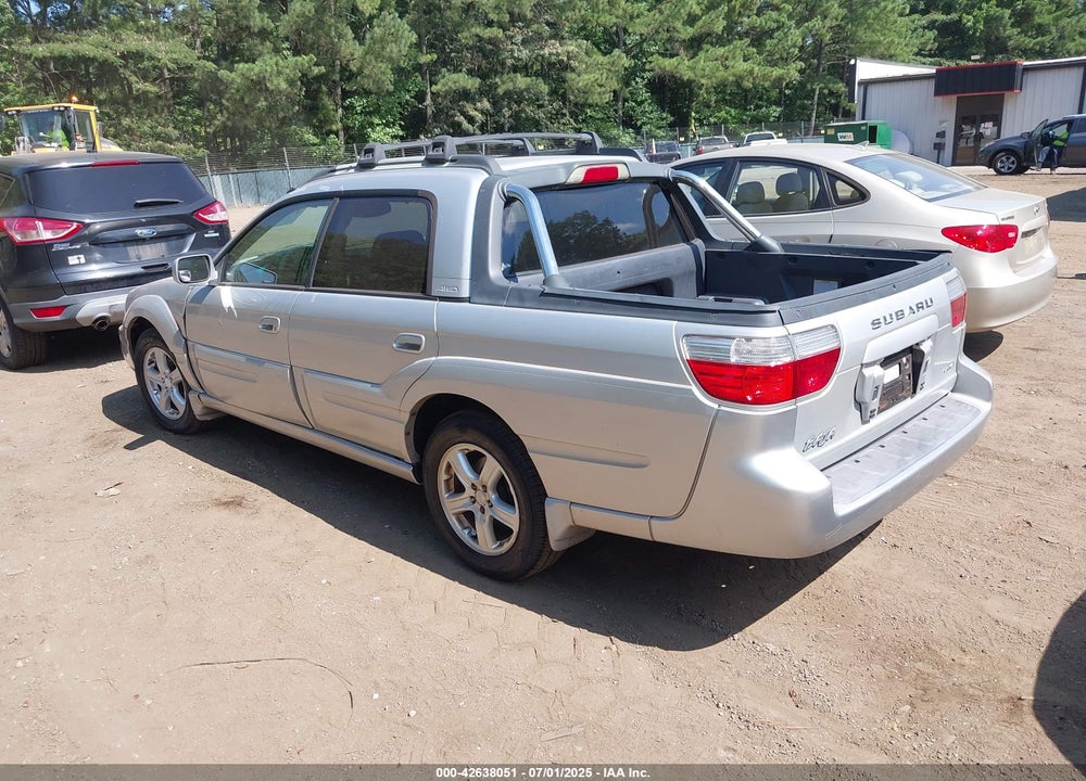 2003 SUBARU BAJA VIN: 4S4BT61C437112898