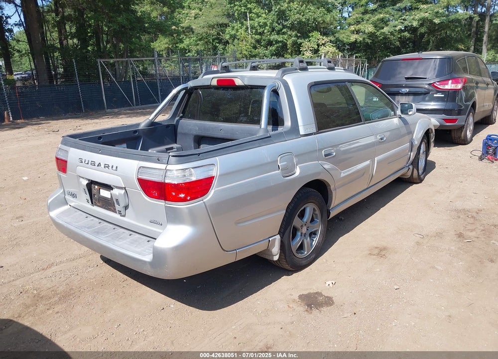 2003 SUBARU BAJA VIN: 4S4BT61C437112898