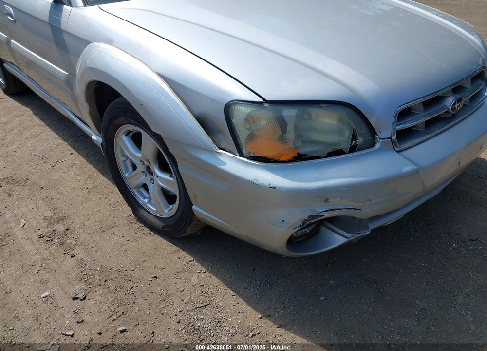 2003 SUBARU BAJA VIN: 4S4BT61C437112898