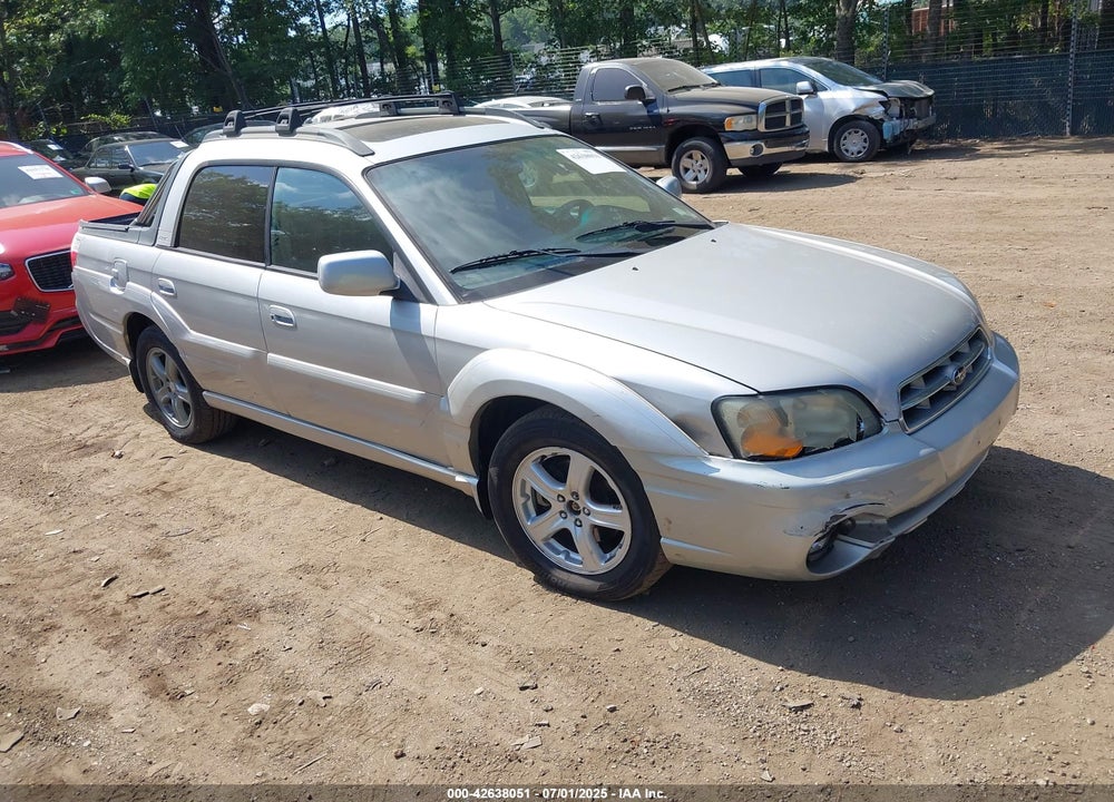 2003 SUBARU BAJA VIN: 4S4BT61C437112898