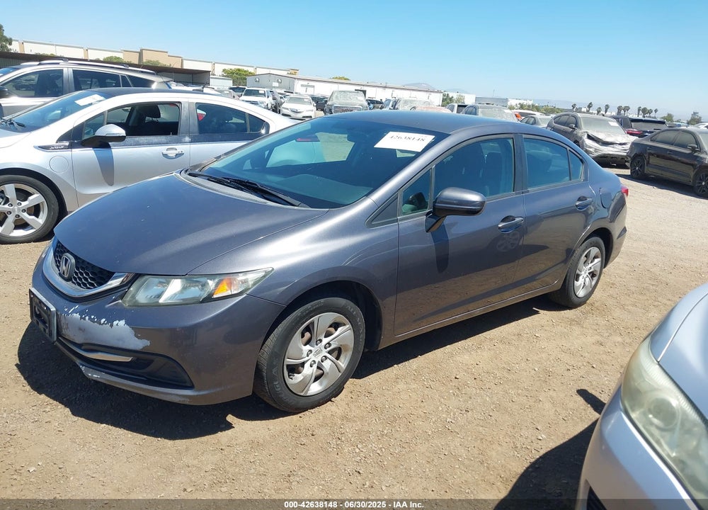 2015 HONDA CIVIC LX VIN: 19XFB2F54FE207090