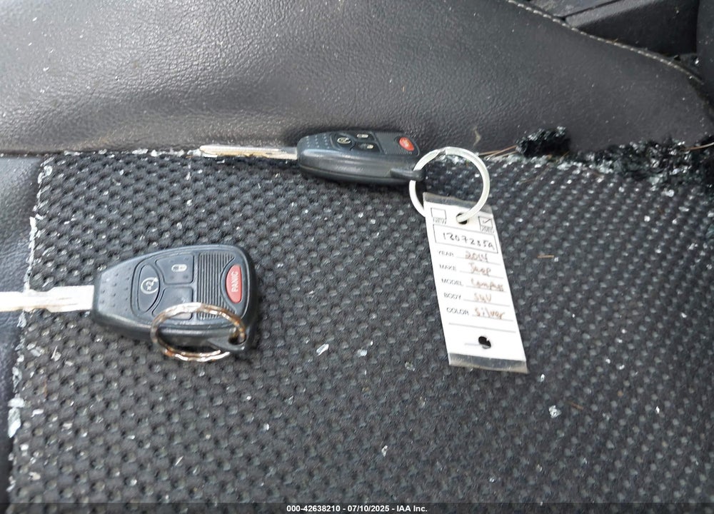 2014 JEEP COMPASS VIN: 1C4NJDEB0ED558421
