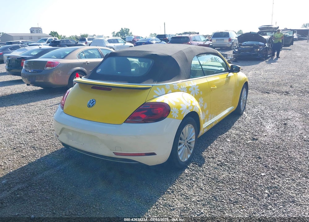 2019 VOLKSWAGEN BEETLE VIN: 3VW5DAAT0KM504778