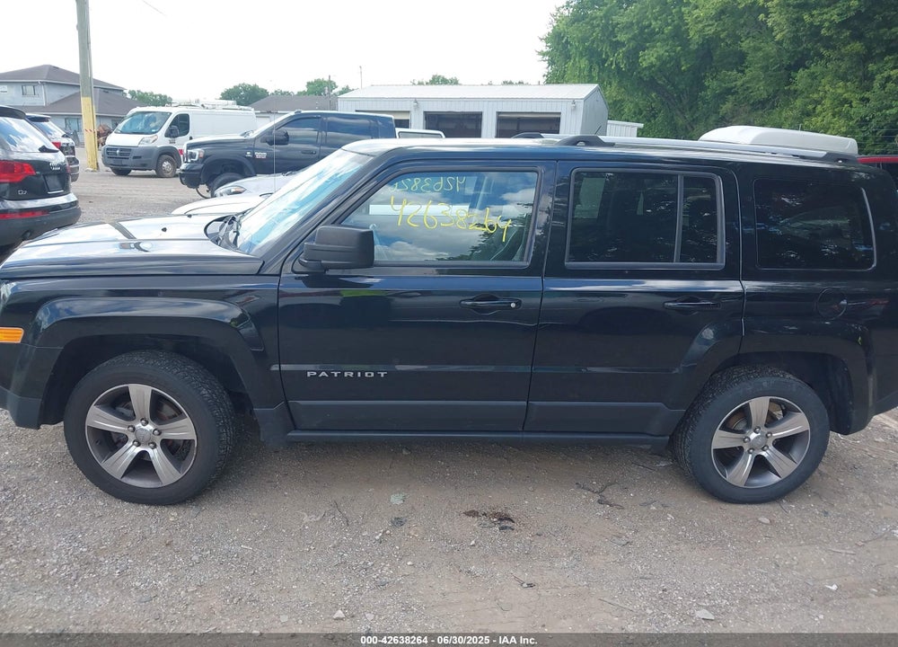 2016 JEEP PATRIOT HIGH ALTITUDE EDITION VIN: 1C4NJRFB0GD814670
