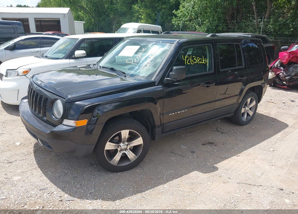2016 JEEP PATRIOT HIGH ALTITUDE EDITION VIN: 1C4NJRFB0GD814670
