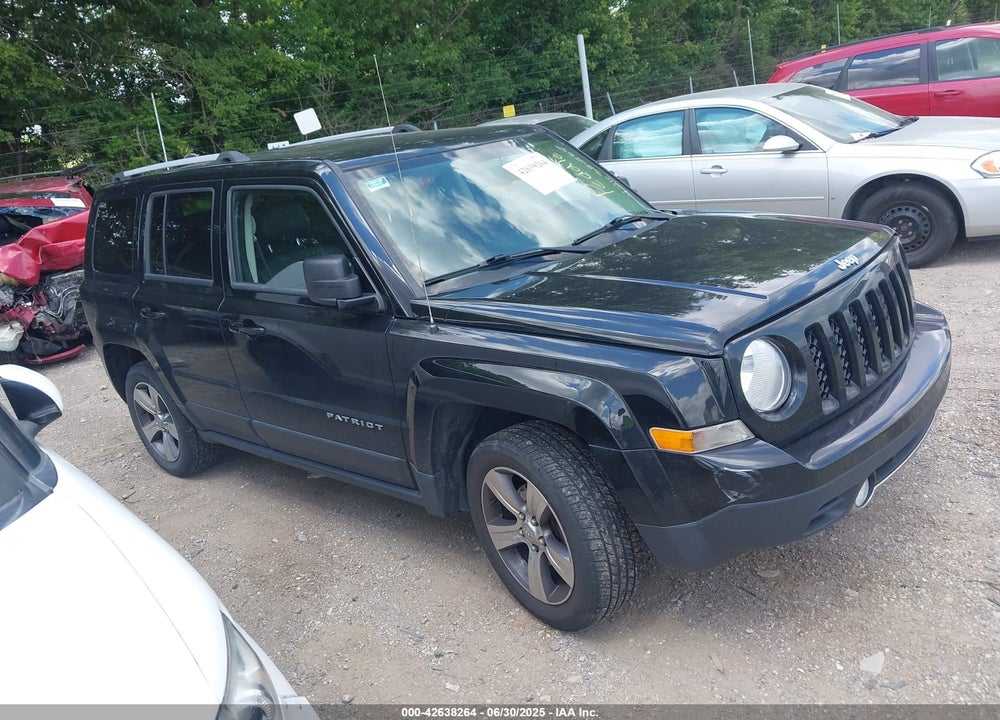 2016 JEEP PATRIOT HIGH ALTITUDE EDITION VIN: 1C4NJRFB0GD814670