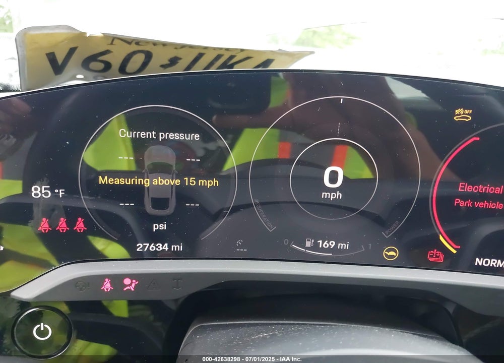 2021 PORSCHE TAYCAN VIN: WP0AB2Y13MSA43638