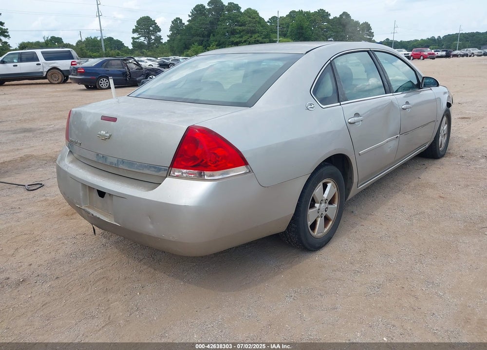2008 CHEVROLET IMPALA VIN: 2G1WT58N789117292
