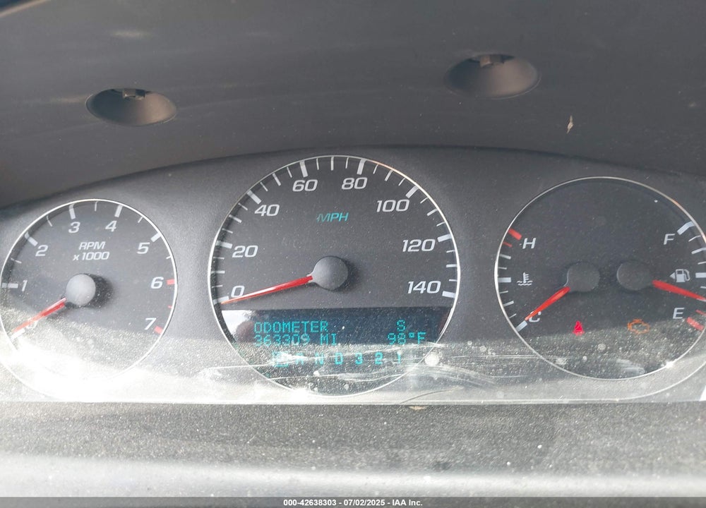2008 CHEVROLET IMPALA VIN: 2G1WT58N789117292