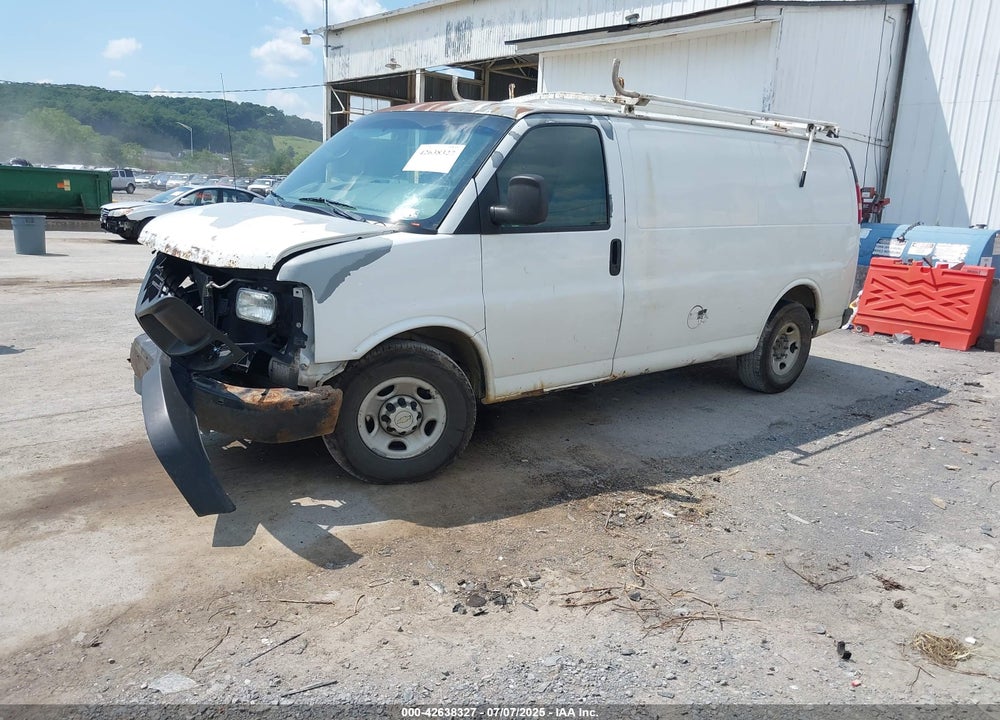 2007 CHEVROLET EXPRESS WORK VAN VIN: 1GCGG25V371218321
