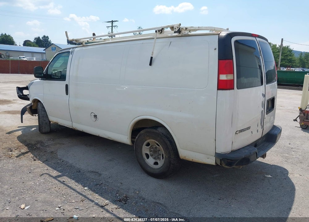 2007 CHEVROLET EXPRESS WORK VAN VIN: 1GCGG25V371218321