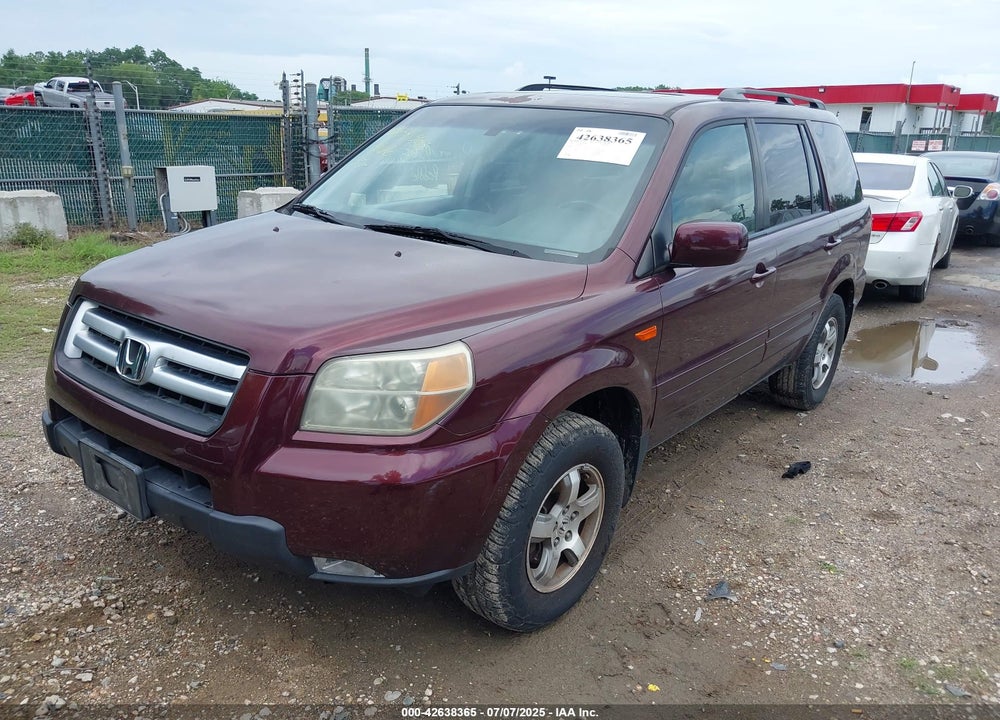 2007 HONDA PILOT VIN: 5FNYF18557B001034