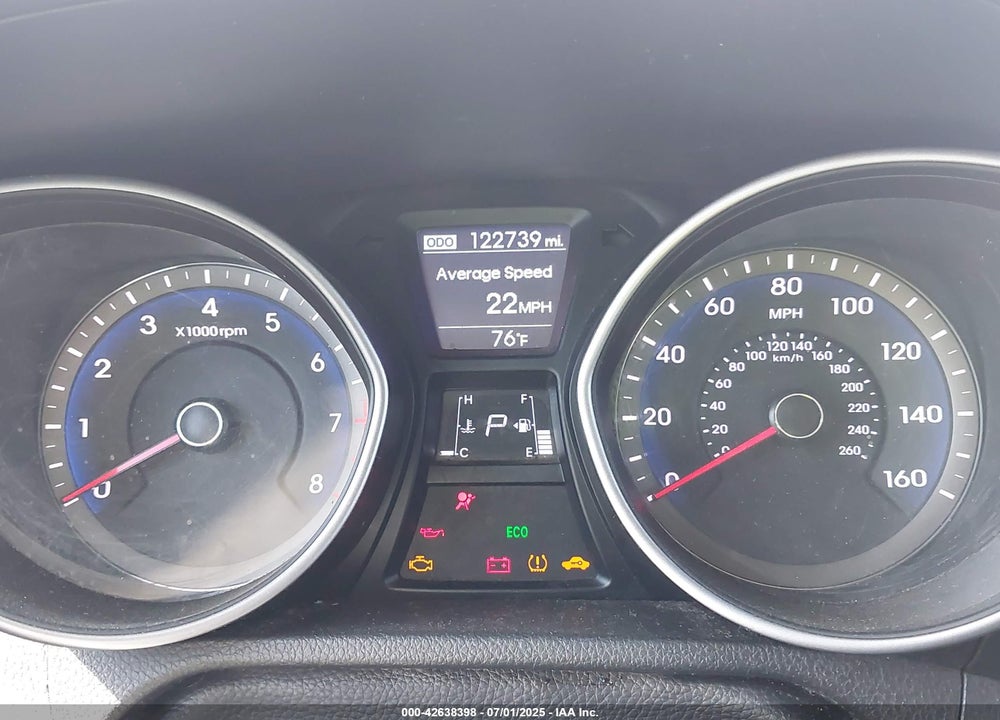 2014 HYUNDAI ELANTRA GT VIN: KMHD35LHXEU216747