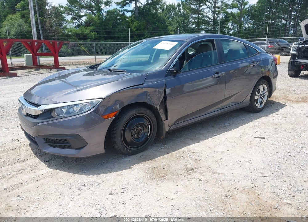 2016 HONDA CIVIC VIN: 19XFC2F54GE038056