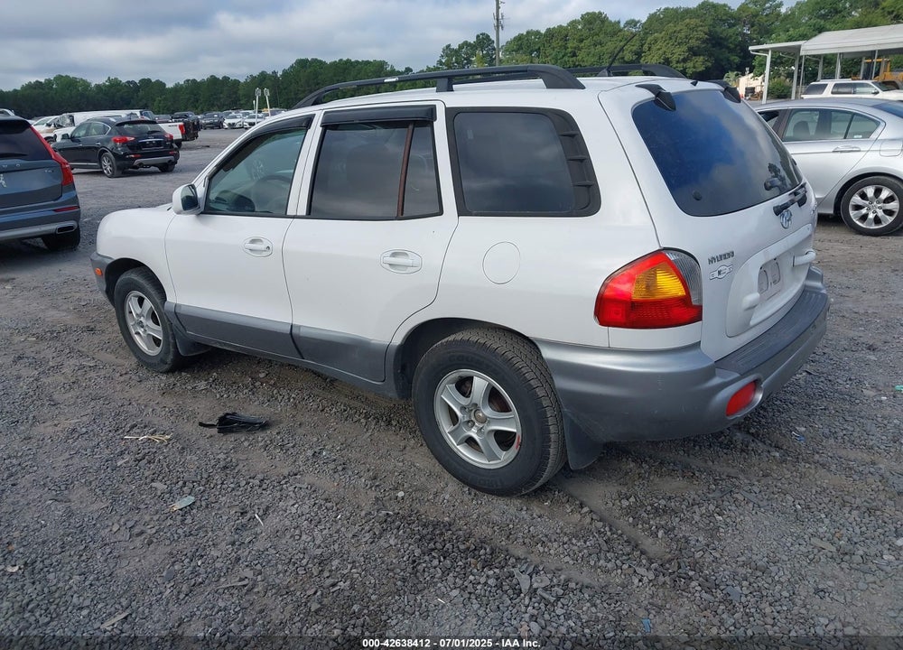 2004 HYUNDAI SANTA FE VIN: KM8SB12B74U758628