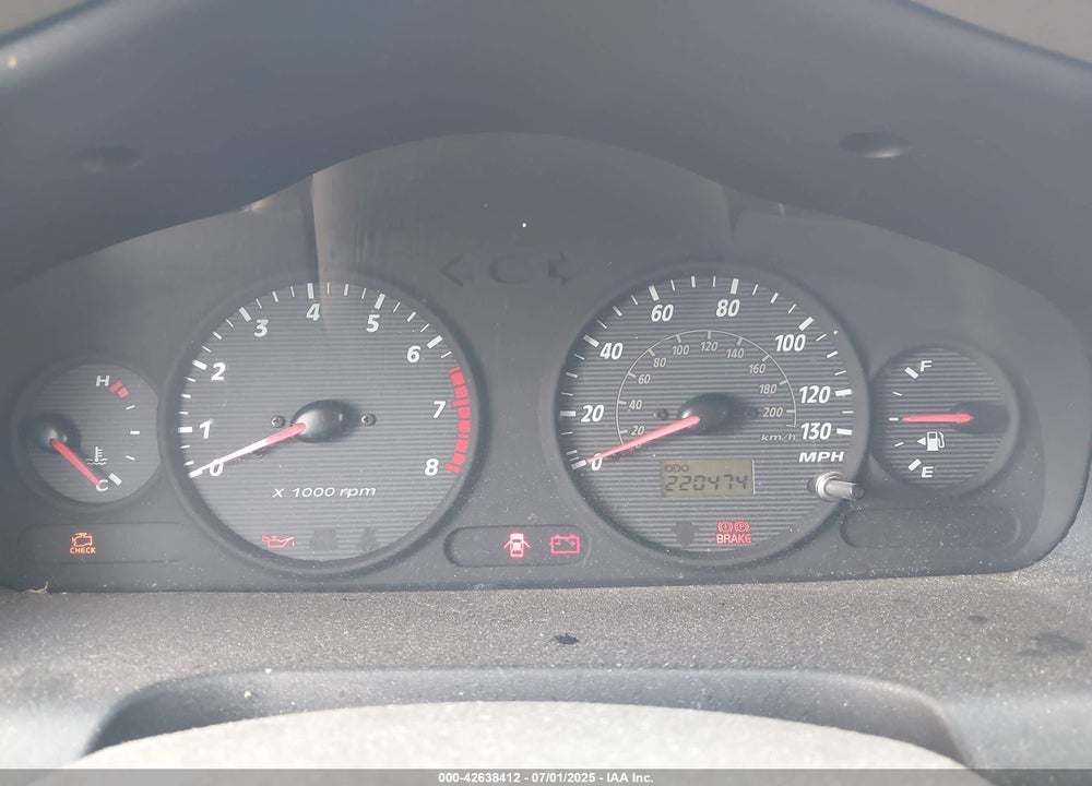 2004 HYUNDAI SANTA FE VIN: KM8SB12B74U758628