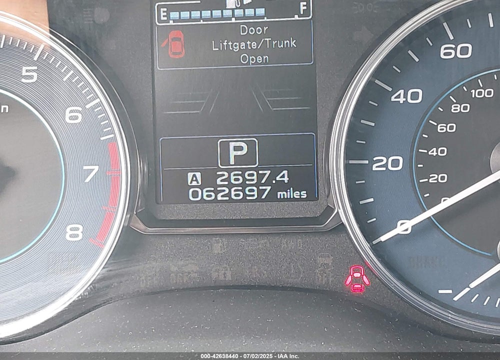 2015 SUBARU XV CROSSTREK VIN: JF2GPAFC5F8267289