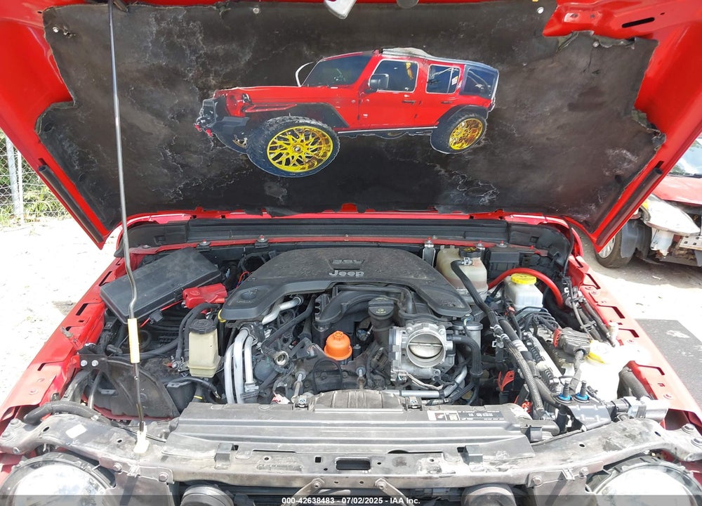 2018 JEEP WRANGLER UNLIMITED VIN: 1C4HJXDG9JW126775