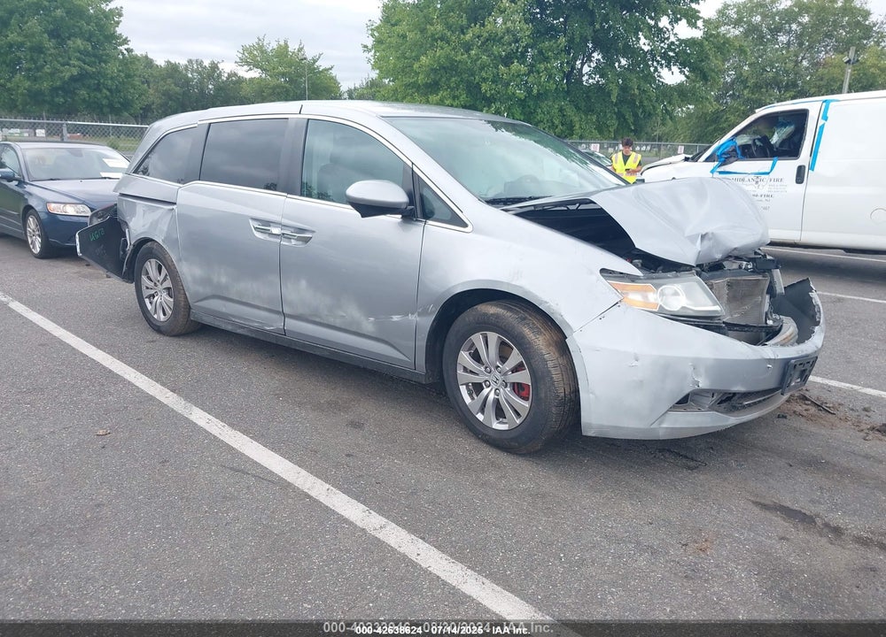 2016 HONDA ODYSSEY SE VIN: 5FNRL5H35GB153835