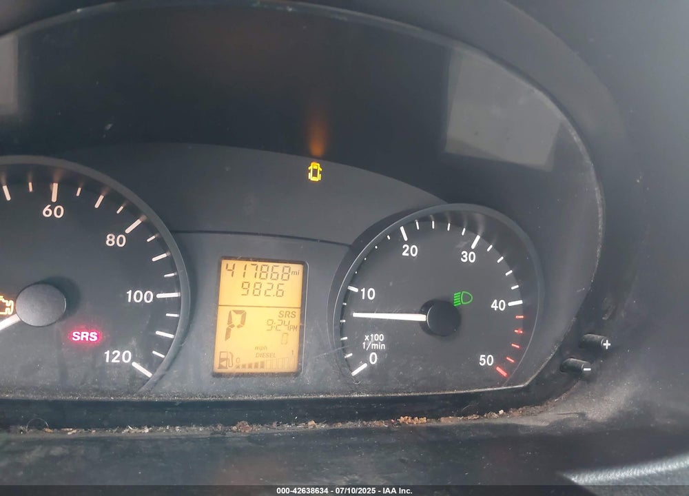 2011 MERCEDES-BENZ SPRINTER 2500 HIGH ROOF VIN: WD3PE8CB8B5589620