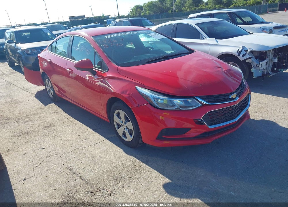 2016 CHEVROLET CRUZE VIN: 1G1BB5SM7G7278064
