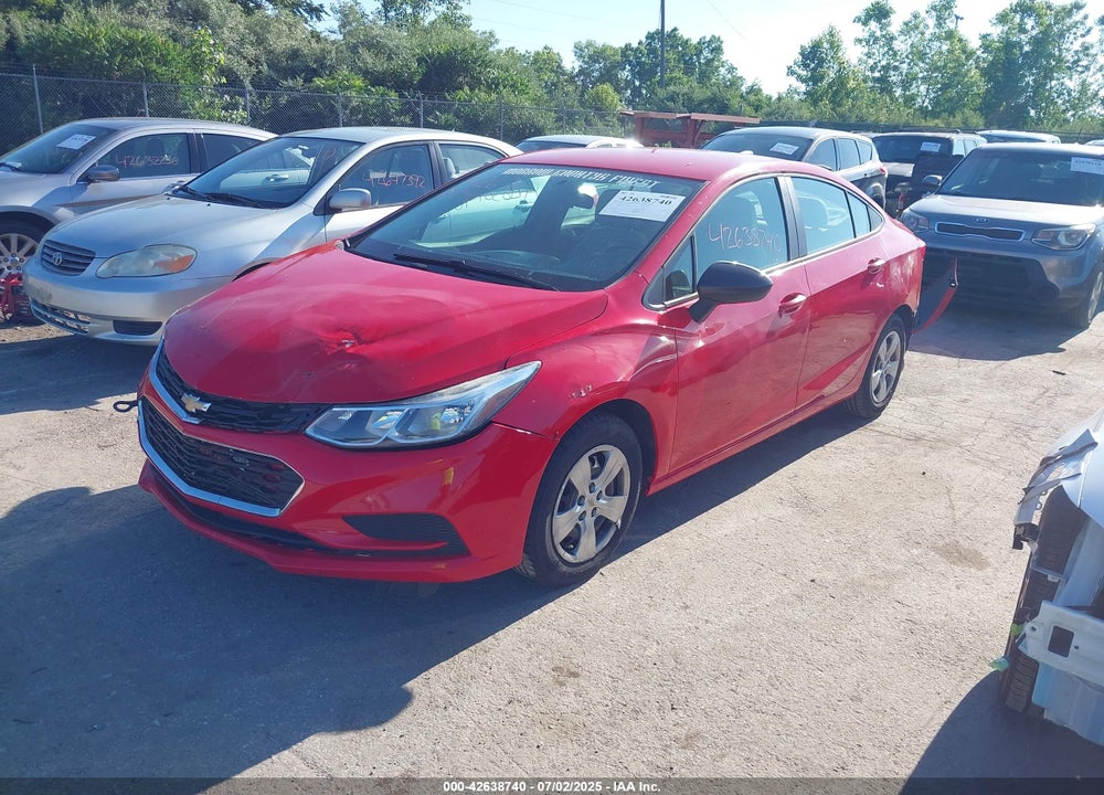 2016 CHEVROLET CRUZE VIN: 1G1BB5SM7G7278064