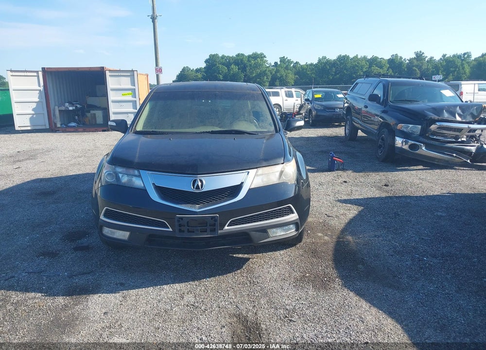 2012 ACURA MDX VIN: 2HNYD2H27CH546538