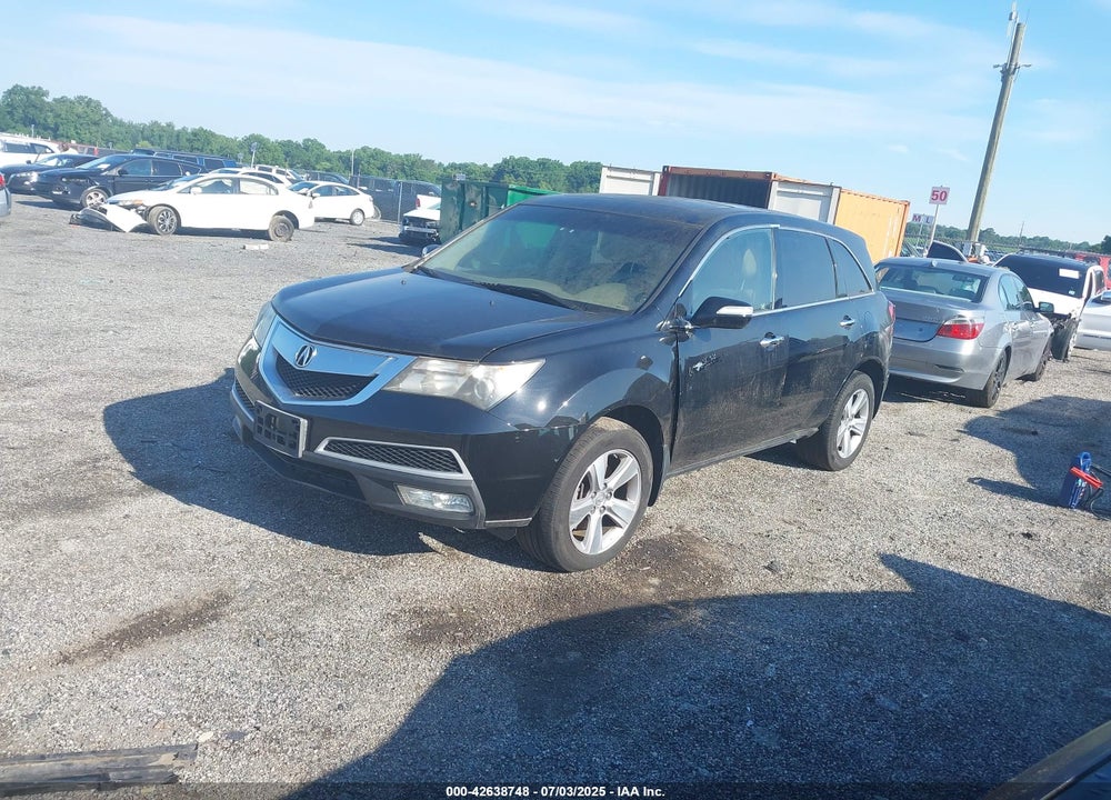 2012 ACURA MDX VIN: 2HNYD2H27CH546538