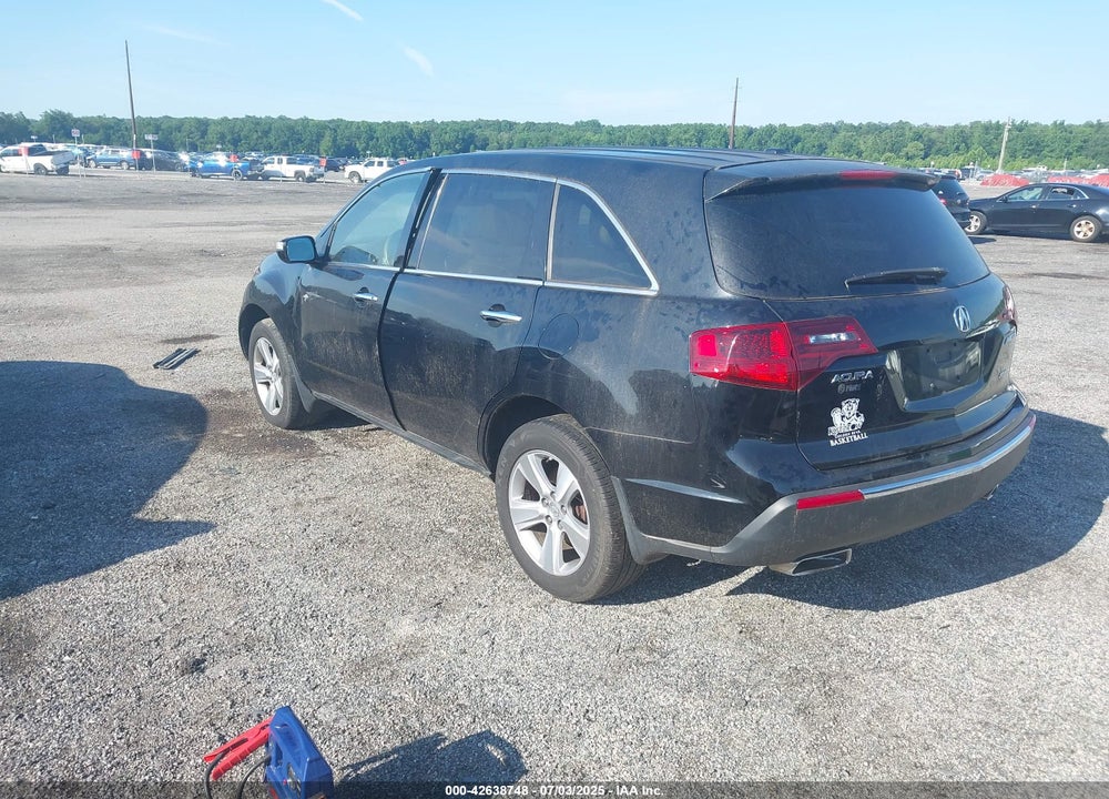2012 ACURA MDX VIN: 2HNYD2H27CH546538