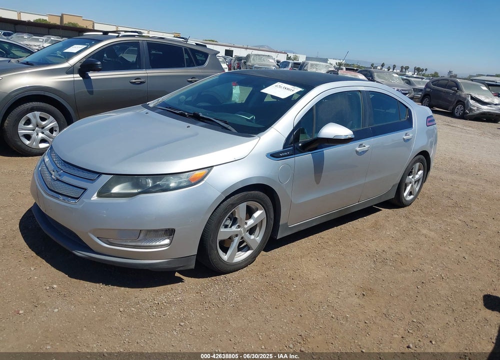 2012 CHEVROLET VOLT VIN: 1G1RE6E44CU122213