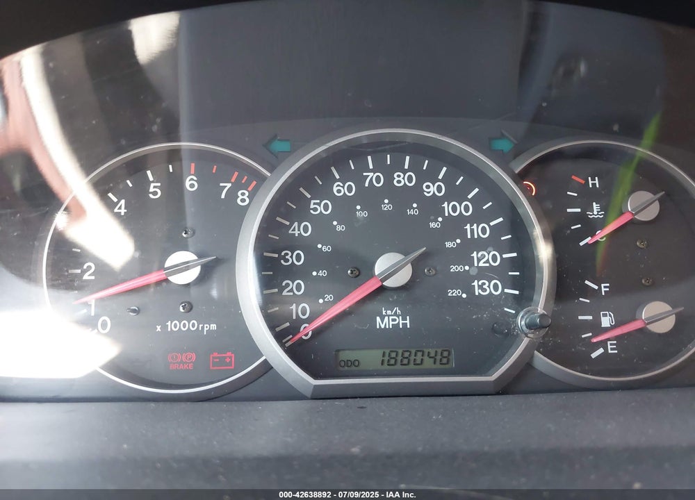 2003 KIA SEDONA EX/LX VIN: KNDUP131436353754