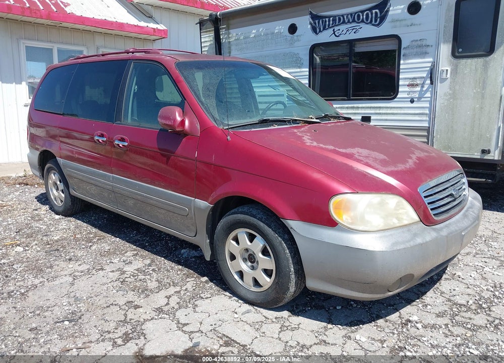 2003 KIA SEDONA EX/LX VIN: KNDUP131436353754